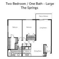 Floor Plans -2 Bedroom Lg