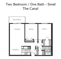 Floor Plans - 2 Bedroom Sm